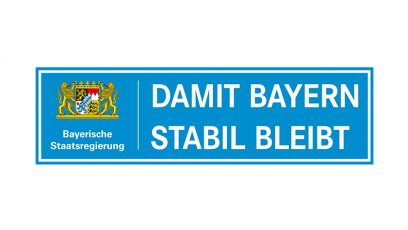 Logo zur Regierungserklärung "Damit Bayern stabil bleibt"