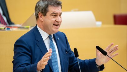 Ministerpräsident Dr. Markus Söder, MdL, hält eine Regierungserklärung "Bayern ist es wert" am 11. Dezember 2018 im Bayerischen Landtag.
