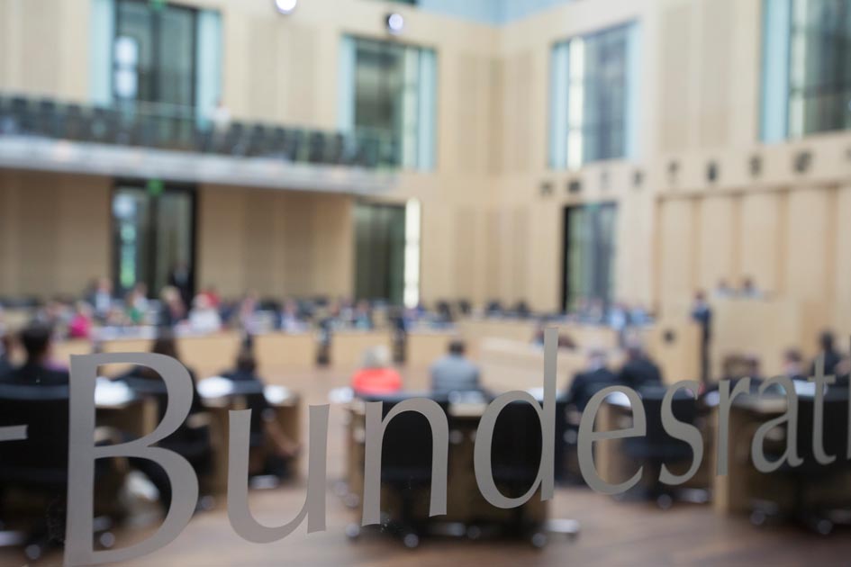 Sitzung des Bundesrates.