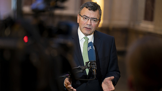 Staatsminister Dr. Florian Herrmann im Bundesrat am 06.11.2020