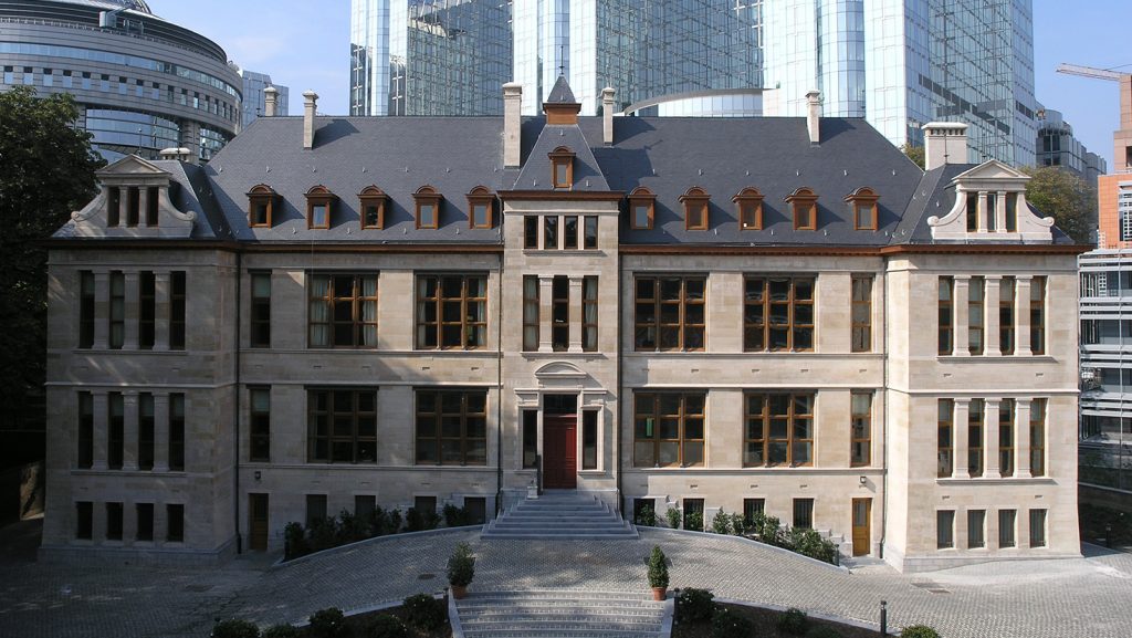 Das Gebäude der Bayerischen Vertretung in Brüssel.