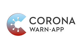 Logo der Corona-Warn-App der Bundesregierung.