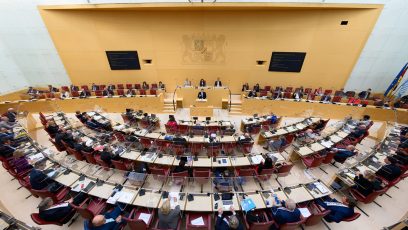 Plenarsitzung des Bayerischen Landtags am 27. November 2020 zur aktuellen Lage der Corona-Pandemie.