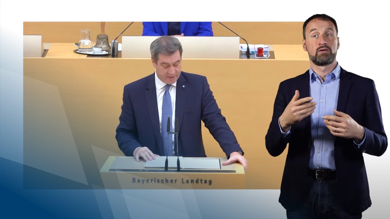 Ministerpräsident Dr. Markus Söder, MdL, hat am 19. März 2020 eine Regierungserklärung vor dem Bayerischen Landtag gehalten.