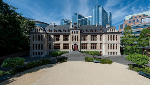 Das Institutsgebäude der Bayerischen Vertretung in Brüssel.