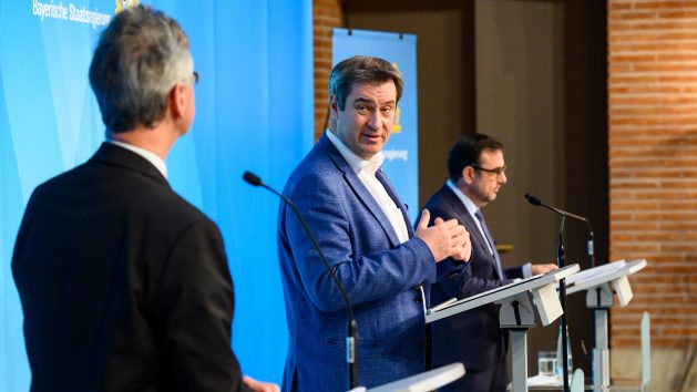Bayerns+Ministerpraesident+Dr.+Markus+Soeder%3A+Impfgipfel+Bayern