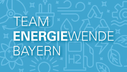 Das Team Energiewende Bayern besteht aus allen Menschen, die aktiv an der Energiewende in Bayern mitwirken: Bürger, Kommunen, Unternehmen, Verbände sowie Forschungs- und Bildungseinrichtunge. Ziel ist es, gemeinsam eine lebenswerte Energiezukunft aufzubauen und die Energiewende zu meistern nach dem Motto „Wir krempeln die Ärmel hoch und packen die Energiewende gemeinsam an.“