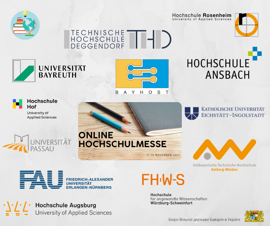 Bayerische Hochschulen auf der Online-Messe "Study in Germany" 