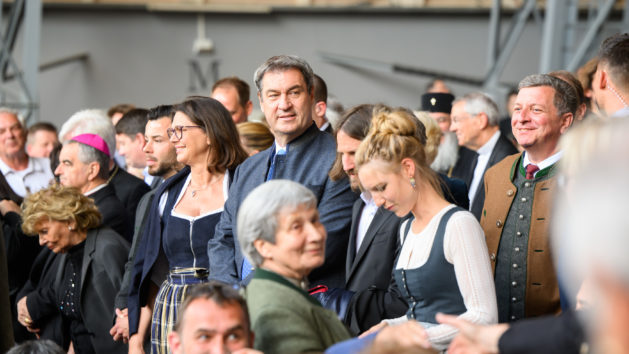 Ministerpräsident Dr. Markus Söder, MdL, bei den 42. Oberammergauer Passionsfestspielen.