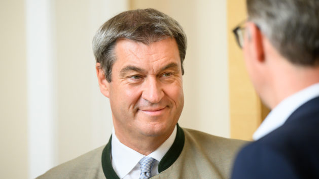Ministerpräsident Dr. Markus Söder, MdL, im Bayerischen Landtag.