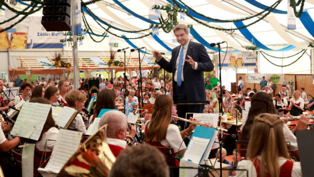 Ministerpräsident Dr. Markus Söder, MdL, bei der 71. Allgäuer Festwoche.