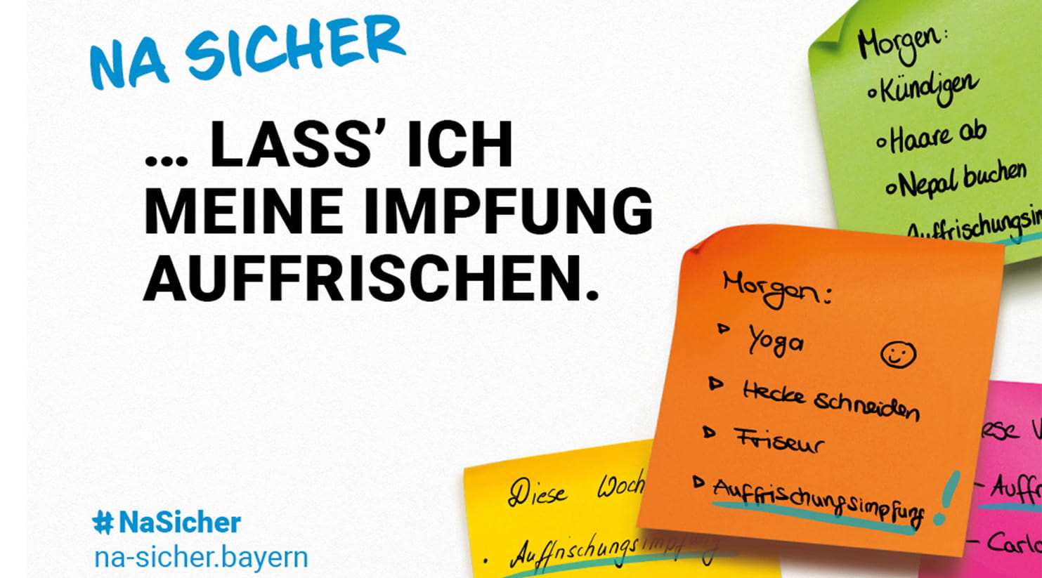 #NaSicher - Kampagne zur Auffrischungsimpfung