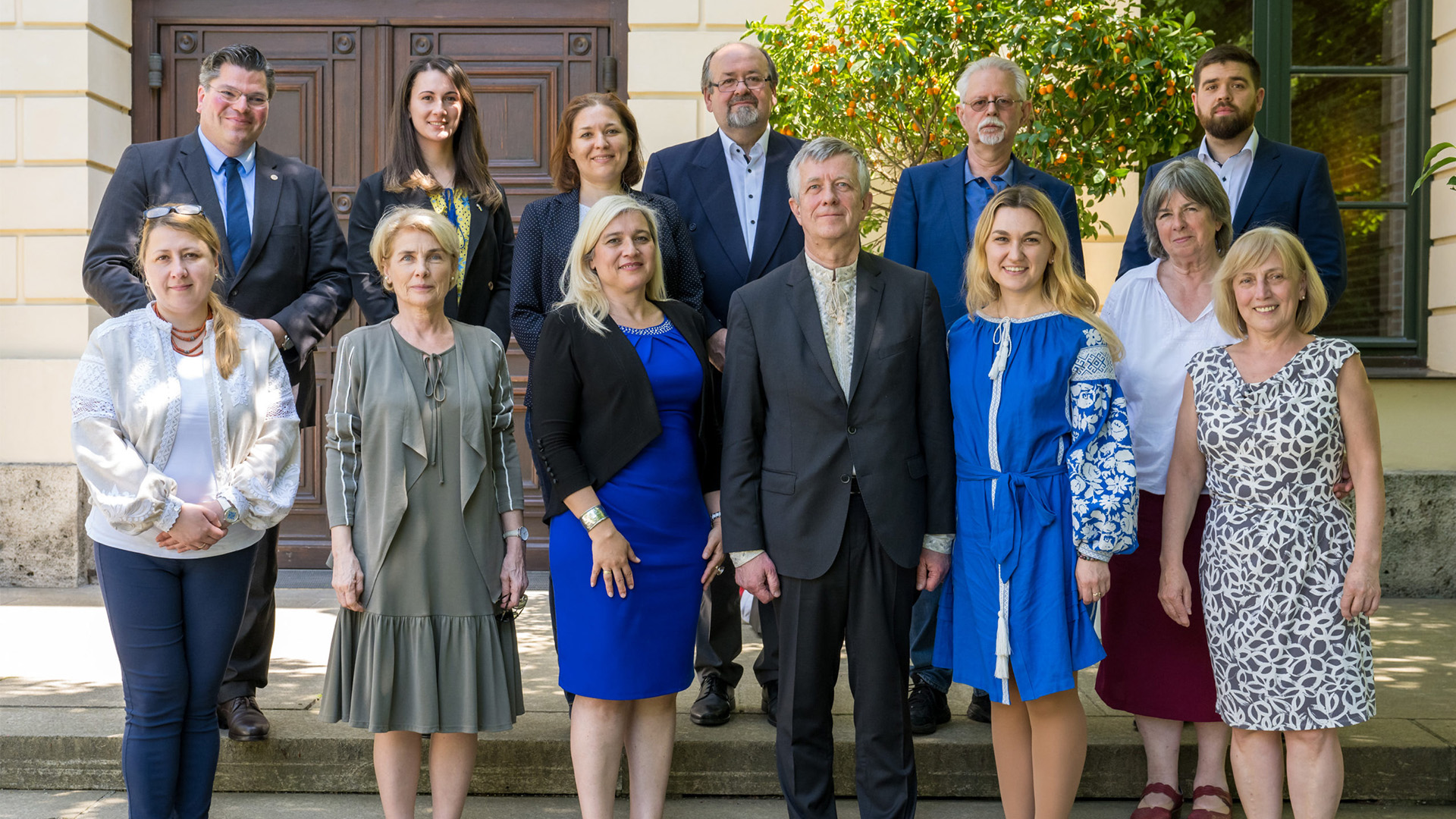 Gruppenbild mit Staatsministerin Melanie Huml, MdL.