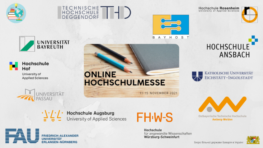 Bayerische Hochschulen auf der Online-Messe “Study in Germany”