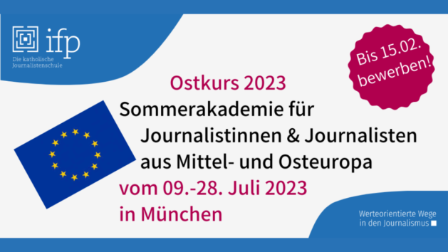 Ankündigung zu "Ostkurs 2023" © IFP