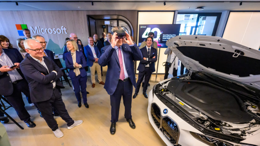 Bayerns+Ministerpraesident+Dr.+Markus+Soeder%3A+40+Jahre+Microsoft+Deutschland
