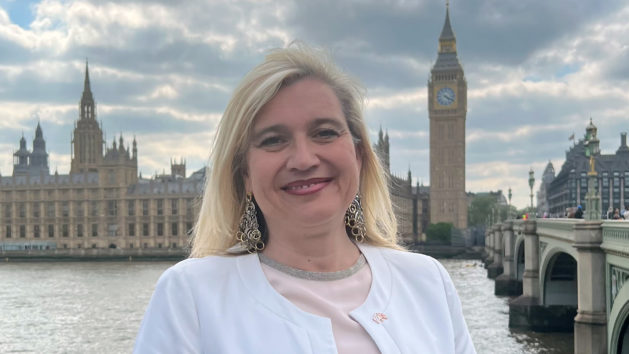 Europaministerin Melanie Huml in London.