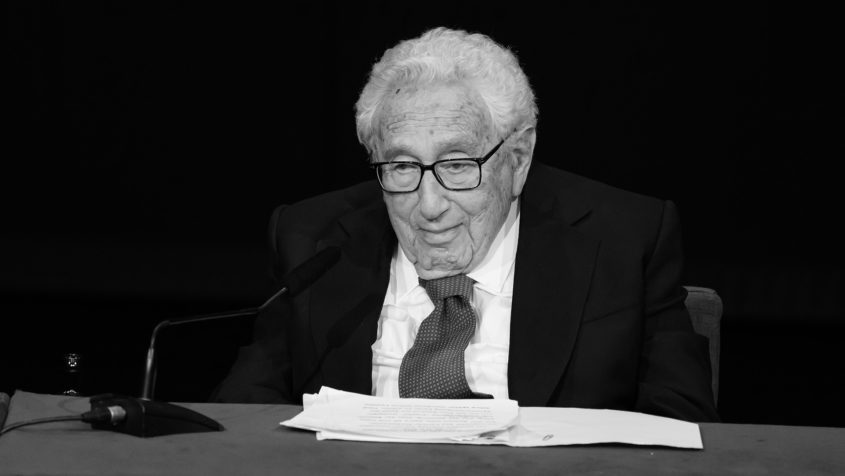 Der ehemalige US-Außenminister Henry Kissinger