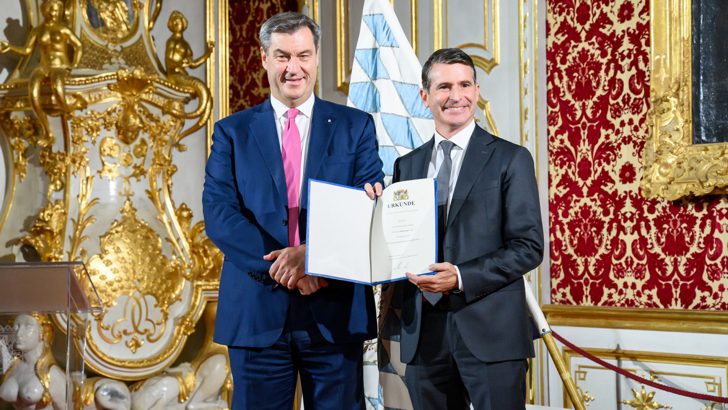 Staatsminister Eric Beißwenger