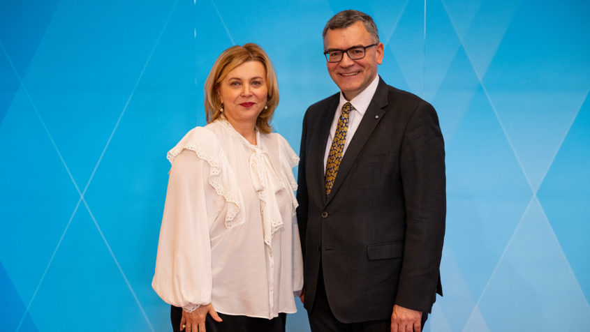 Die Generalkonsulin der Tschechischen Republik, Dr. Ivana Červenková ...