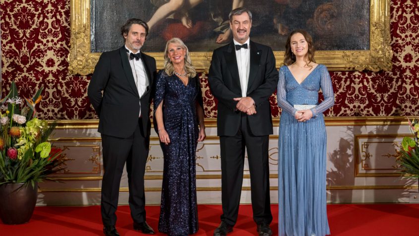 Prinz Ludwig von Bayern und seine Frau Prinzessin Sophie-Alexandra ...