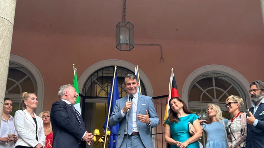 Europaminister Eric Beißwenger zur Vorstellung der BR-Europa-Reportage Venedig: 