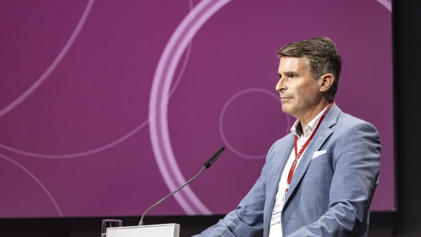 Europaminister Eric Beißwenger zu Gast bei der Eröffnungsveranstaltung der 8. Lindauer Nobel-Tagung der Wirtschaftswissenschaften. © Christian Flemming/Lindau Nobel Laureate Meetings