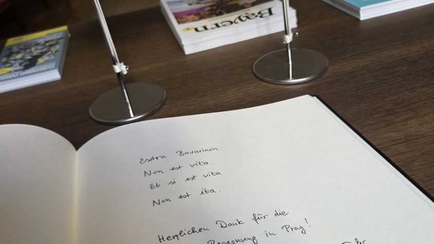 Priesterseminar St. Johannes der Täufer der Erzdiözese München und Freising zu Besuch in Prag