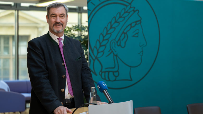 251021_Unterzeichnung MoU MPG Würzburg_FR_3 Ministerpräsident Dr. Markus Söder: