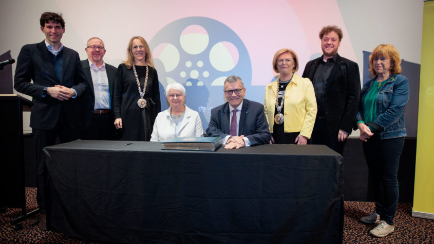 Im Rahmen der Eröffnung der 15. Deutsch-Deutschen Filmtage ...