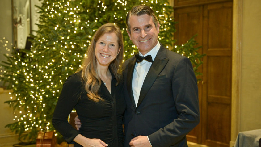 Judith Beißwenger und Europaminister Eric Beißwenger. Bild: ...