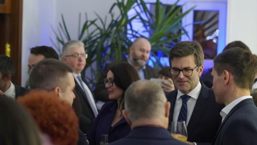 Weihnachtsempfang im Büro des Freistaats Bayern in der Ukraine. ...