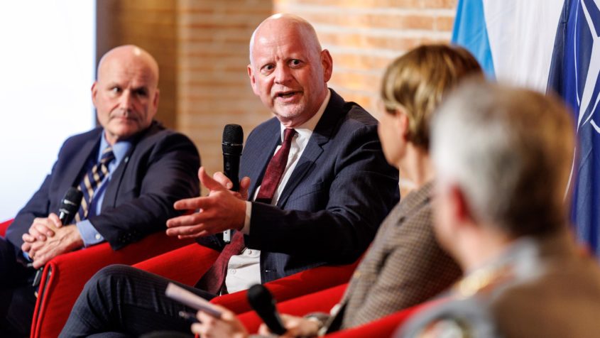 Das Motto der Podiumsdiskussion lautet 