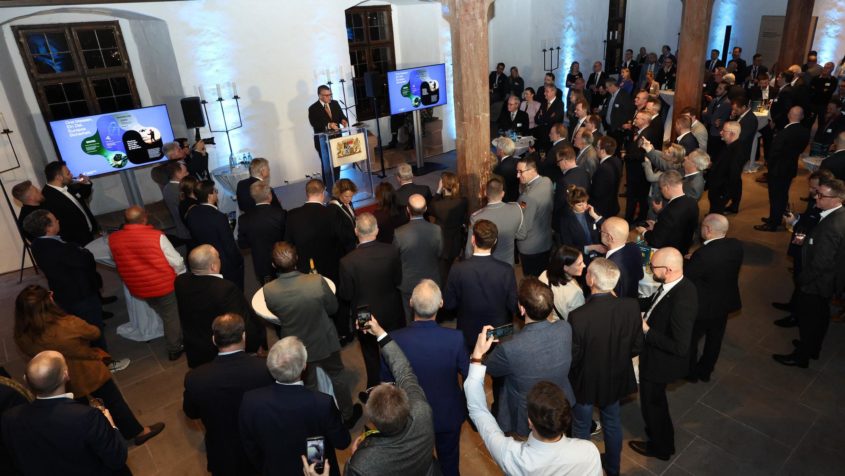 Der Staatsempfang anlässlich der Enforce Tac findet auf der ...