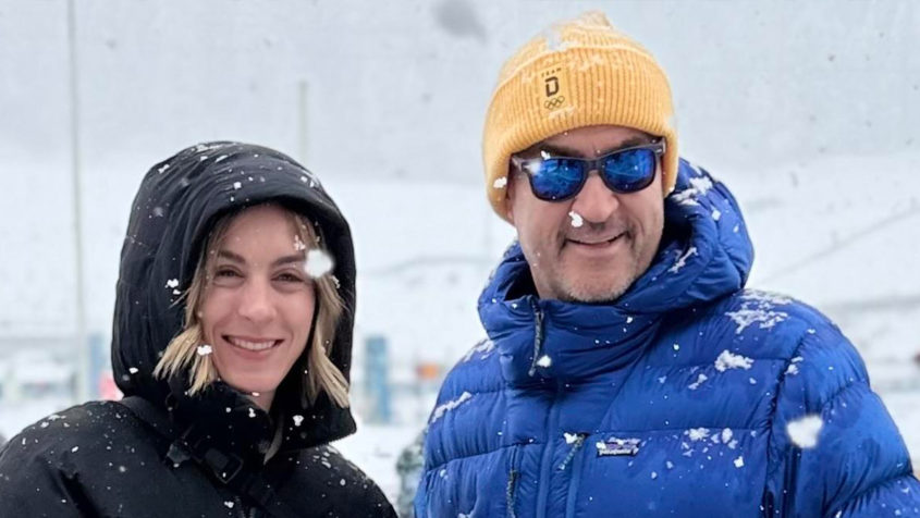 In der Loipe von Tesero drückt Ministerpräsident Dr. Markus ...