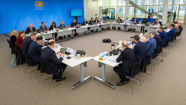 Kabinettssitzung in Nürnberg am 3. März 2026.