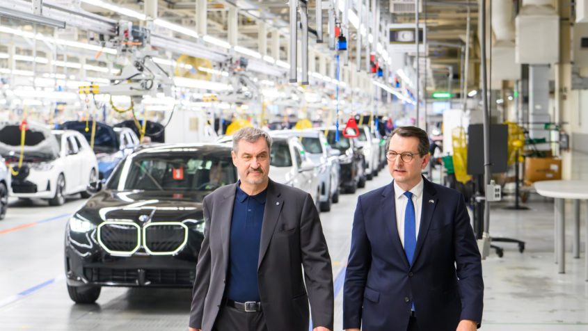 Besuch im BMW-Werk Spartanburg: Der designierte Vorstandsvorsitzende ...