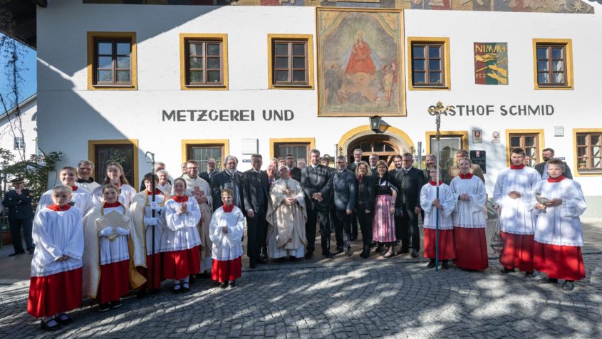 Gruppenbild mit Ministerpräsident Dr. Markus Söder zur traditionellen ...