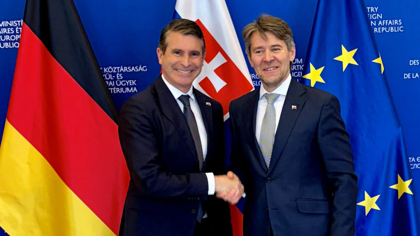 Der Staatssekretär im slowakischen Außenministerium Marek ...