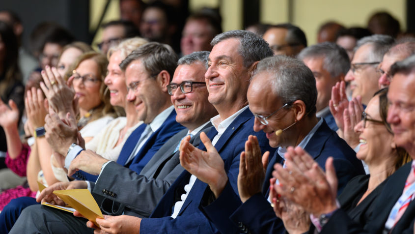 Nürnbergs Oberbürgermeister Marcus König, Medienminister ...